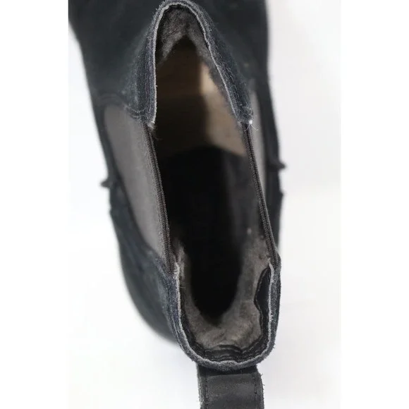UGG CHELSEA MEN BOOTS LEATHER  Black Size 7 / UK 6 / EU 40 / JP 25 - Picture 15 of 16